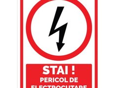 Indicator special pericol de electrocutare